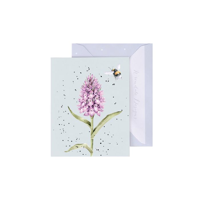 Wrendale Mini Card 'The Marsh Orchid'