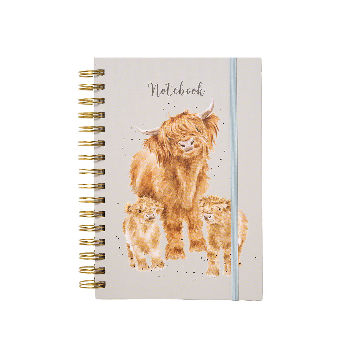 Wrendale Notebook 'Highland Coo'
