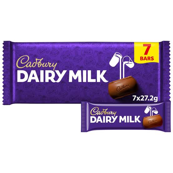 Cadbury Dairy Milk Bar 7 Pack