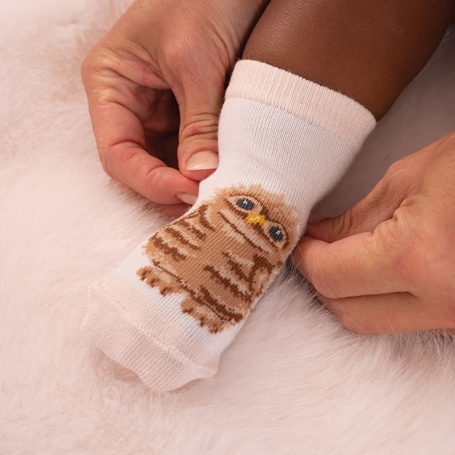 'Little Forest' Baby Socks