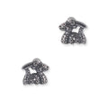 Nessie Silver Stud Earrings