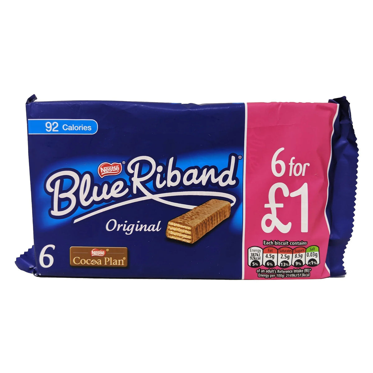 Nestle Blue Riband 6pk