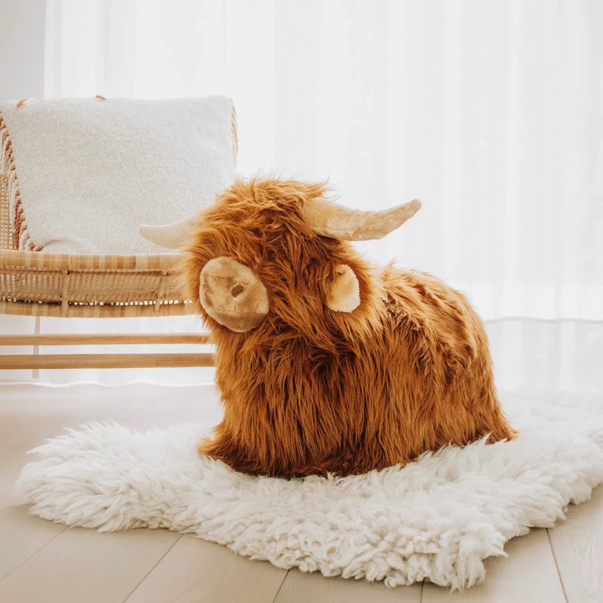 Soft Bouncy Highland Cow