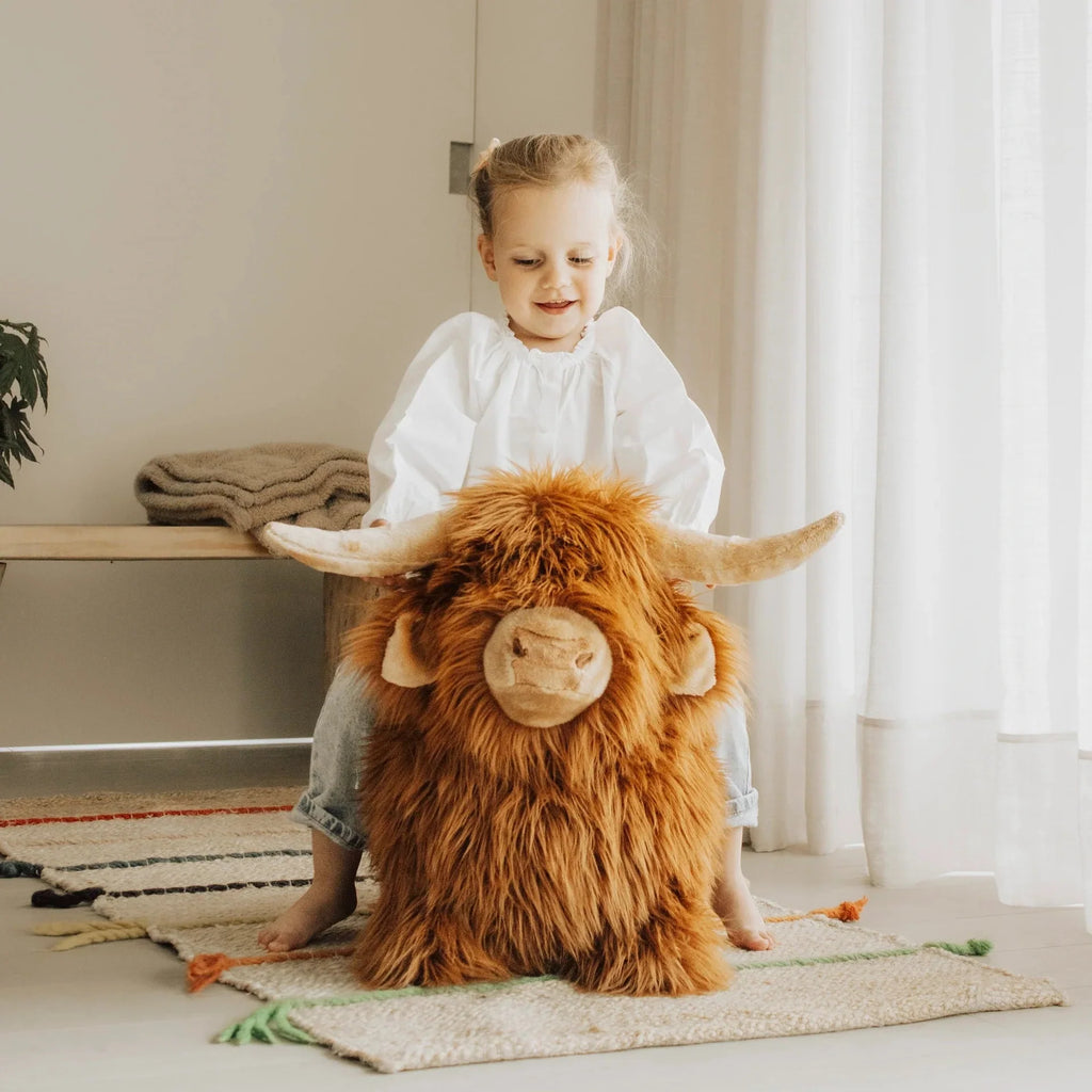 Soft Bouncy Highland Cow