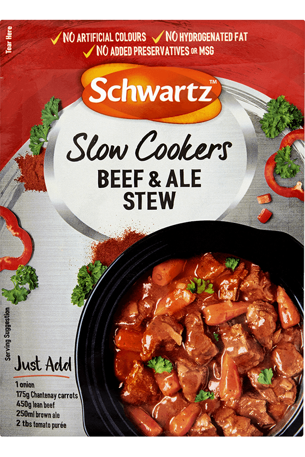 Schwartz Slow Cookers Beef & Ale Stew Mix