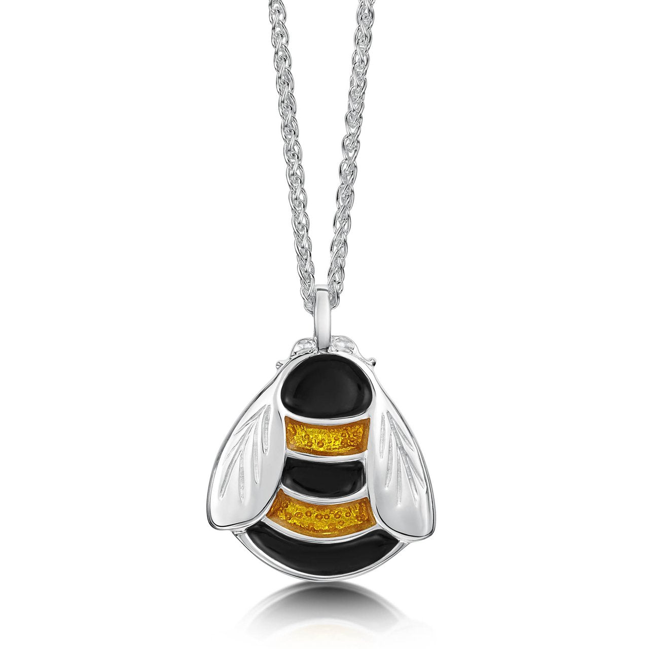 Bumblee Enamel Dress Pendant