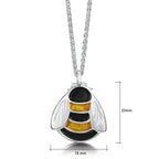 Bumblee Enamel Dress Pendant