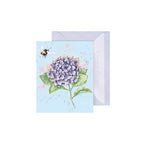 Wrendale Mini Card 'Hydrangea'