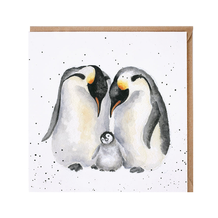 Wrendale Card 'Emperor's New Chick'