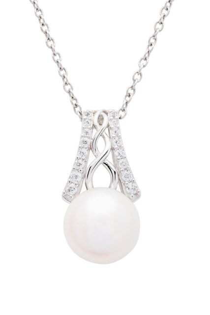 Shanore - Pearl Trinity Knot Pendant