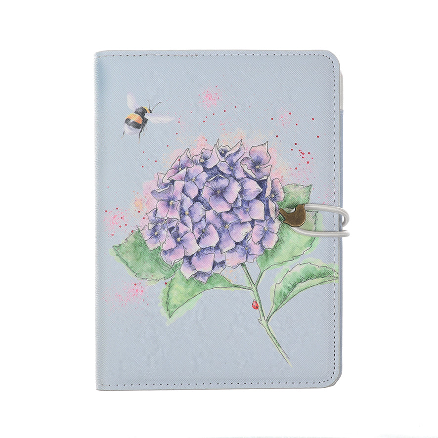 Wrendale Designs Personal Organizer Hydrangea & Bee