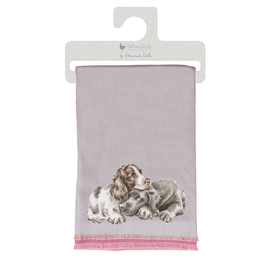 Wrendale Designs Dogs Life Winter Scarf