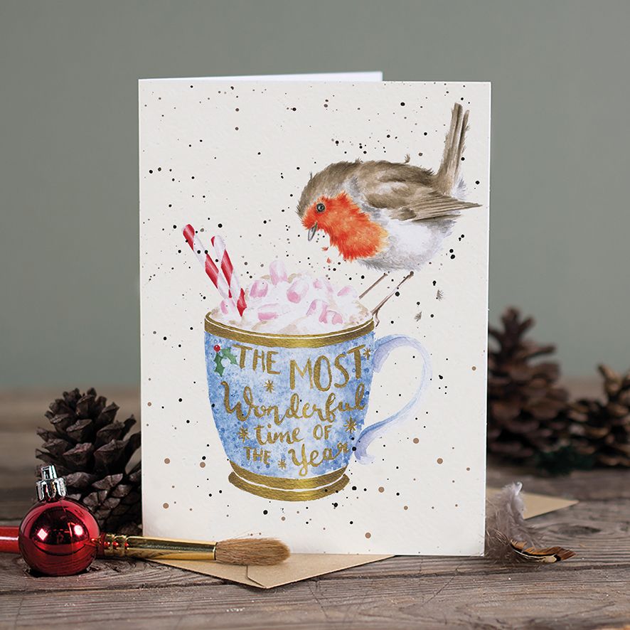 Wrendale Card 'Winter Warmer'