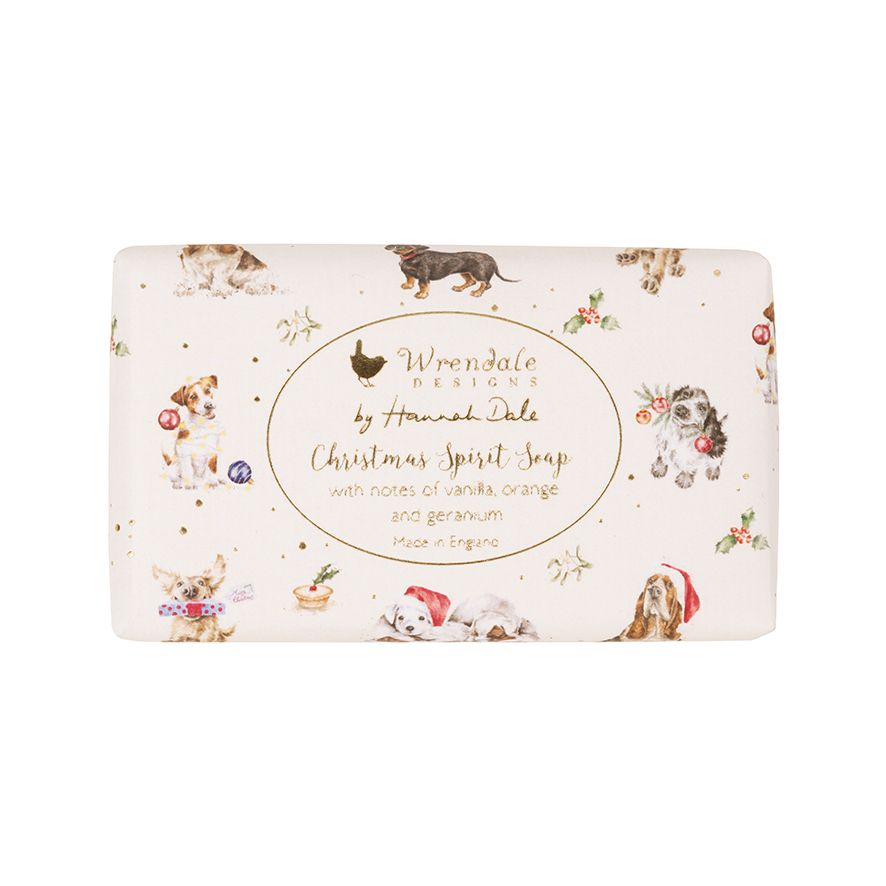 'Dog Christmas Spirit' Christmas Soap
