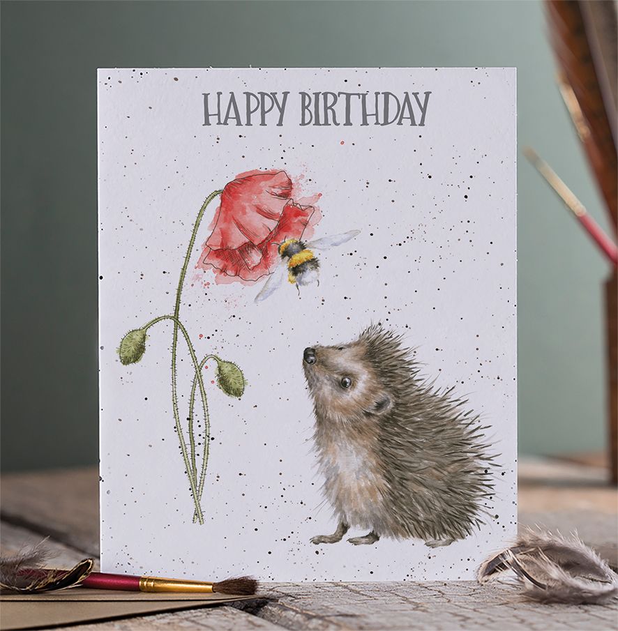 Wrendale Card 'Birthday Bee'