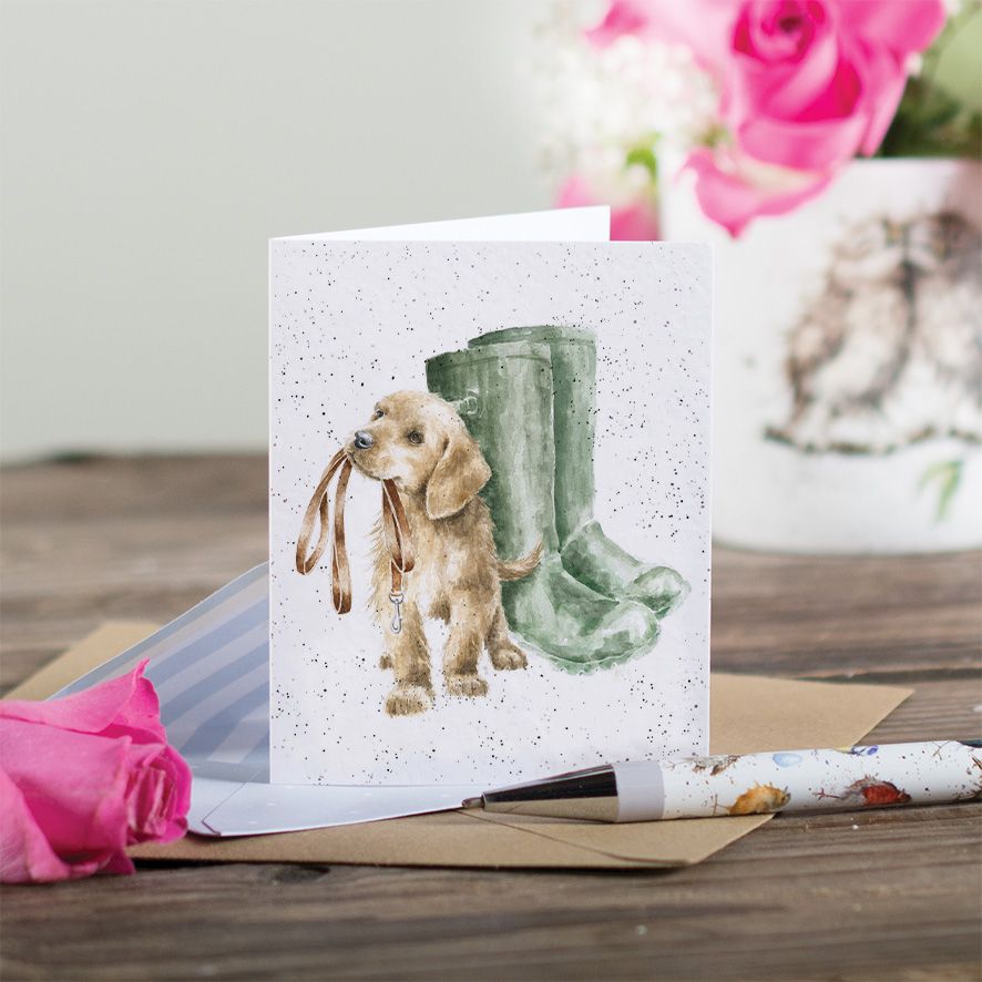Wrendale Mini Card 'Hopeful'