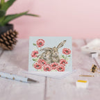 Wrendale Mini Card 'Love is in the Hare'