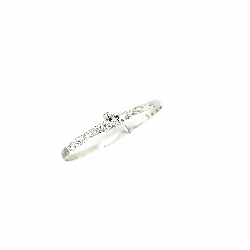 Claddagh Bangle - Small Expandable