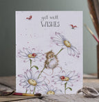 Wrendale Card 'Get Well Wishes'