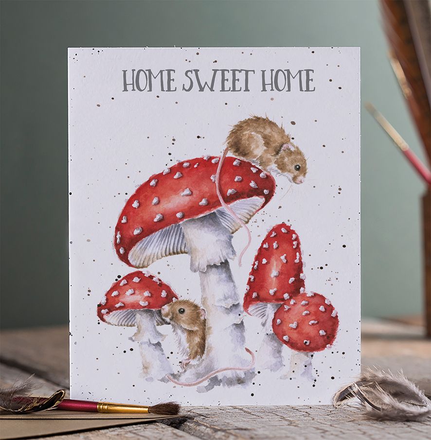 Wrendale Card 'Home Sweet Home'