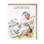 Wrendale 'Otterly Fabulous' Birthday Card