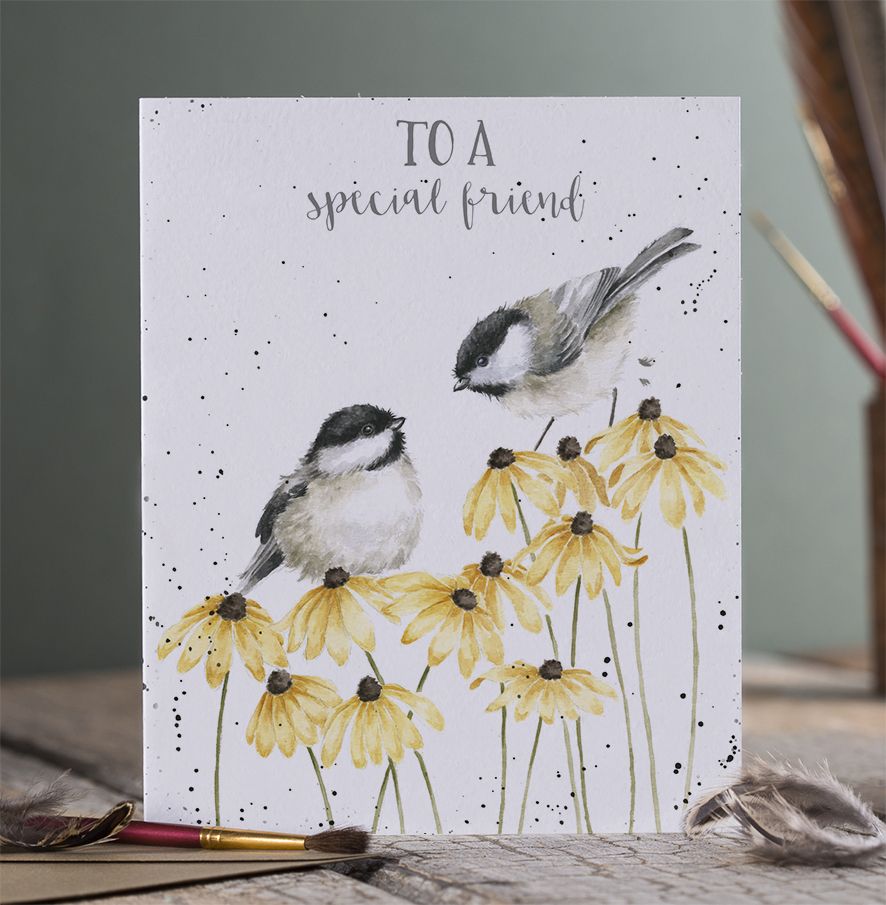 Wrendale Card 'Let Friendship Bloom'
