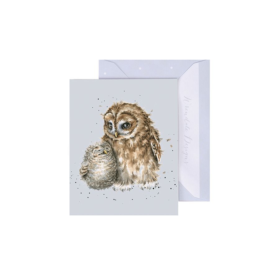 Wrendale Mini Card 'Owl Ways by Your Side'