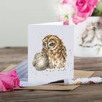 Wrendale Mini Card 'Owl Ways by Your Side'