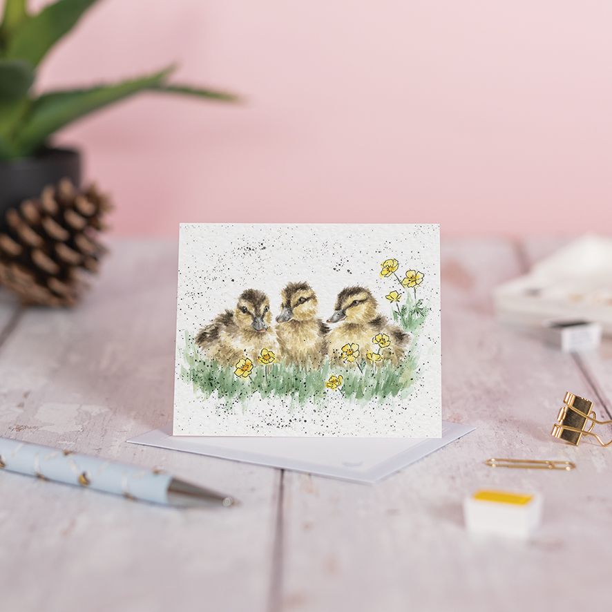 Wrendale Mini Card 'Buttercup'