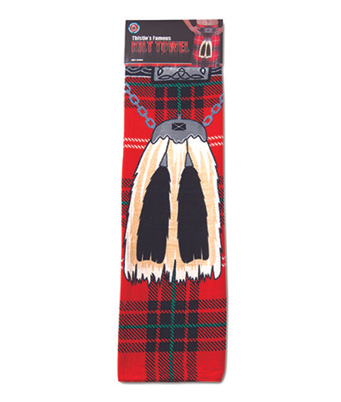Insta-Kilt Beach Towel - Red
