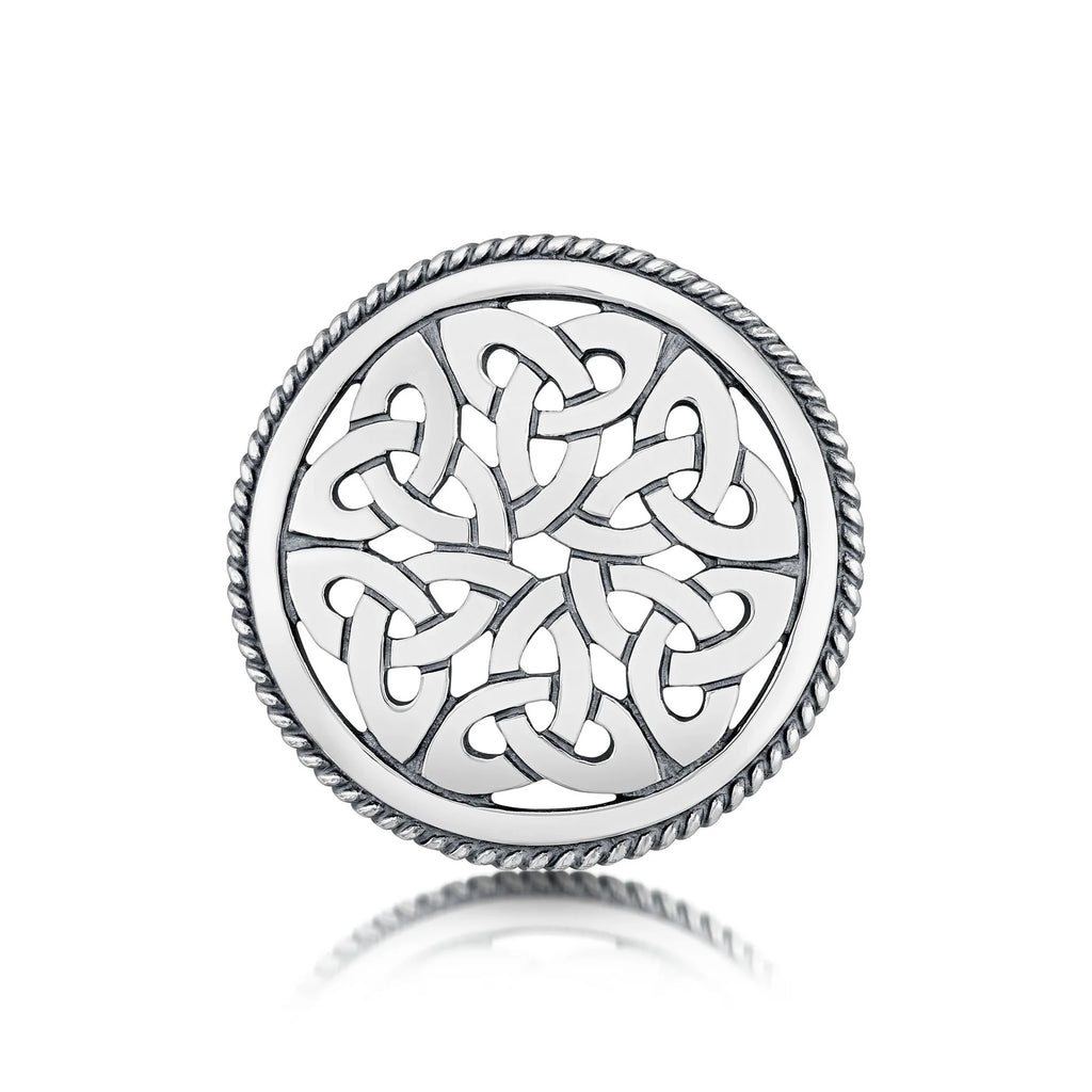 Book of Kells Brooch in Sterling Silver