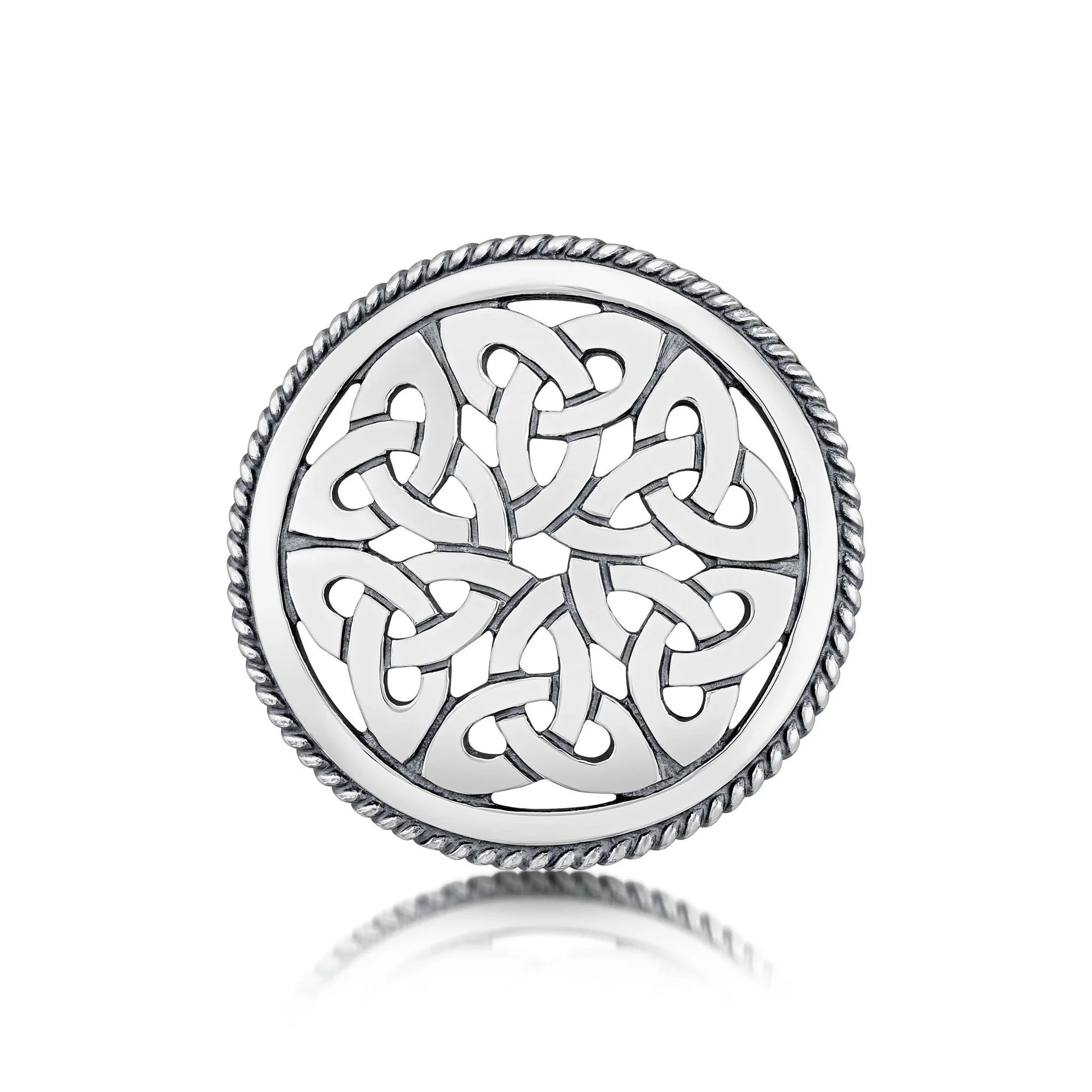 Book of Kells Brooch in Sterling Silver