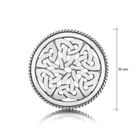 Book of Kells Brooch in Sterling Silver