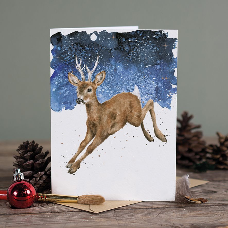 Wrendale Card 'Dash Away'