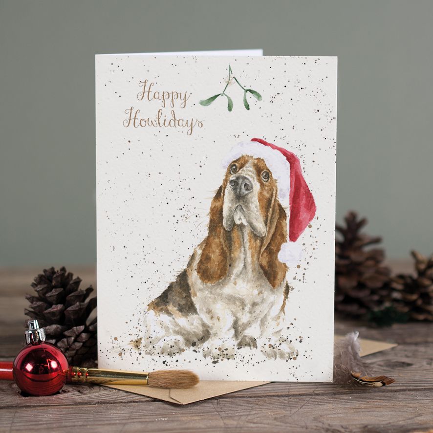 Wrendale Card 'Mistletoe'