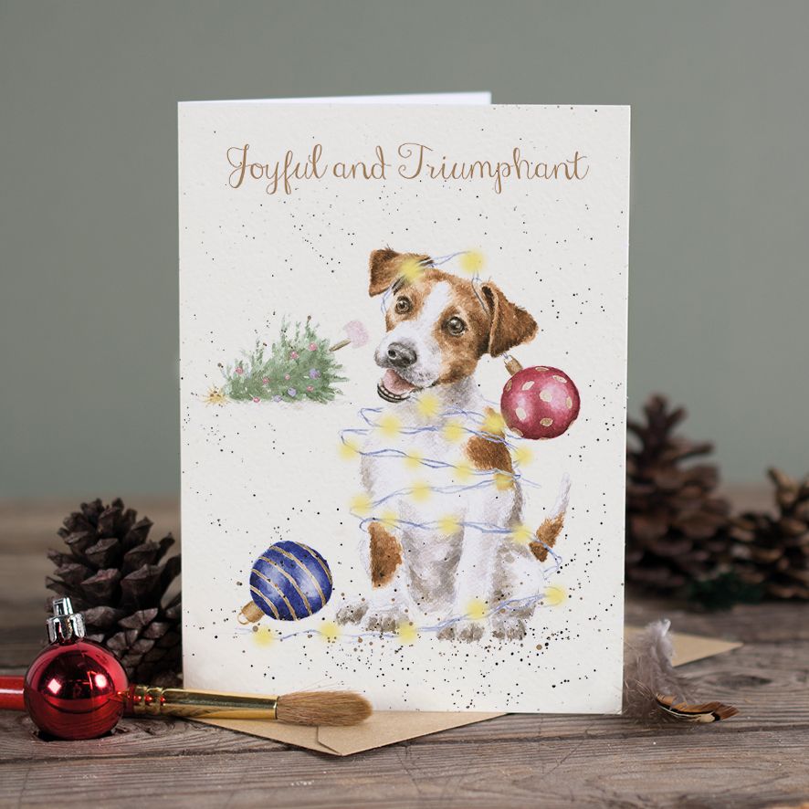 Wrendale Card 'Joyful and Triumphant'