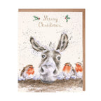 Wrendale Card 'The Christmas Donkey'