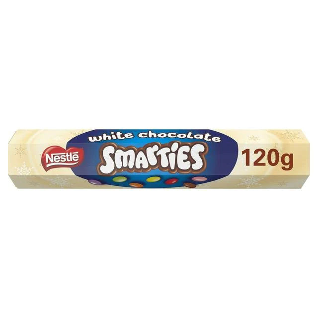 Smarties White Chocolate Giant Tube 120g