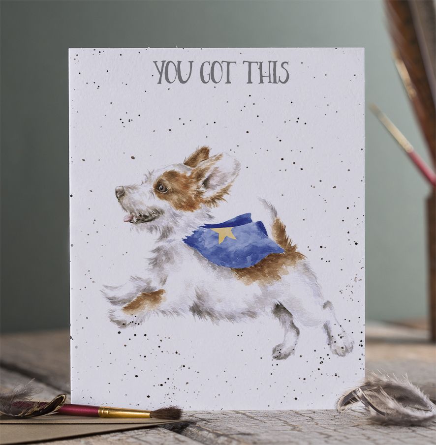 Wrendale Card 'Super Dog'