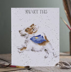 Wrendale Card 'Super Dog'