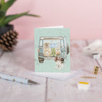 Wrendale Mini Card 'Paws for A Picnic'
