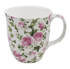 Pretty Chintzy Pink Roses Java Mug