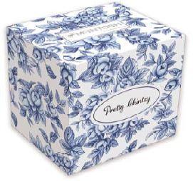 Pretty Chintzy Light Blue Roses Java Mug