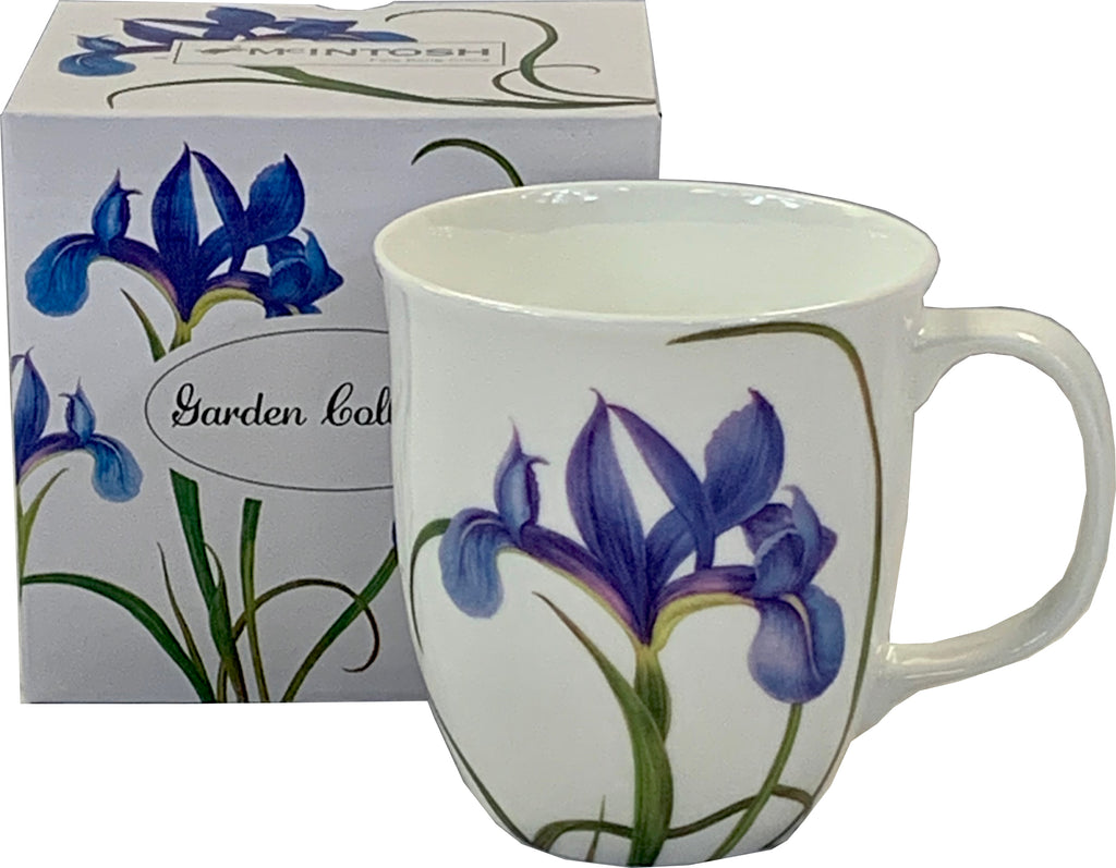 Garden Collection Blue Iris Java Mug