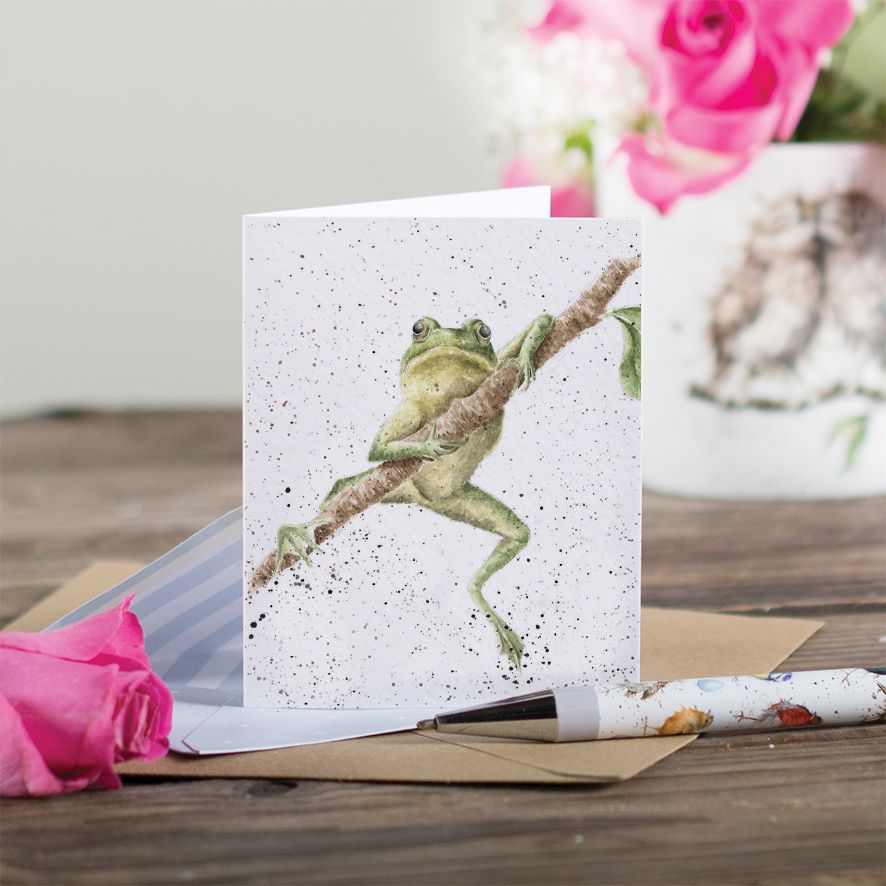 Wrendale Mini Card 'Handsome Prince"