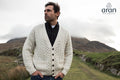 Men's Merino Wool V-Neck Cardigan
