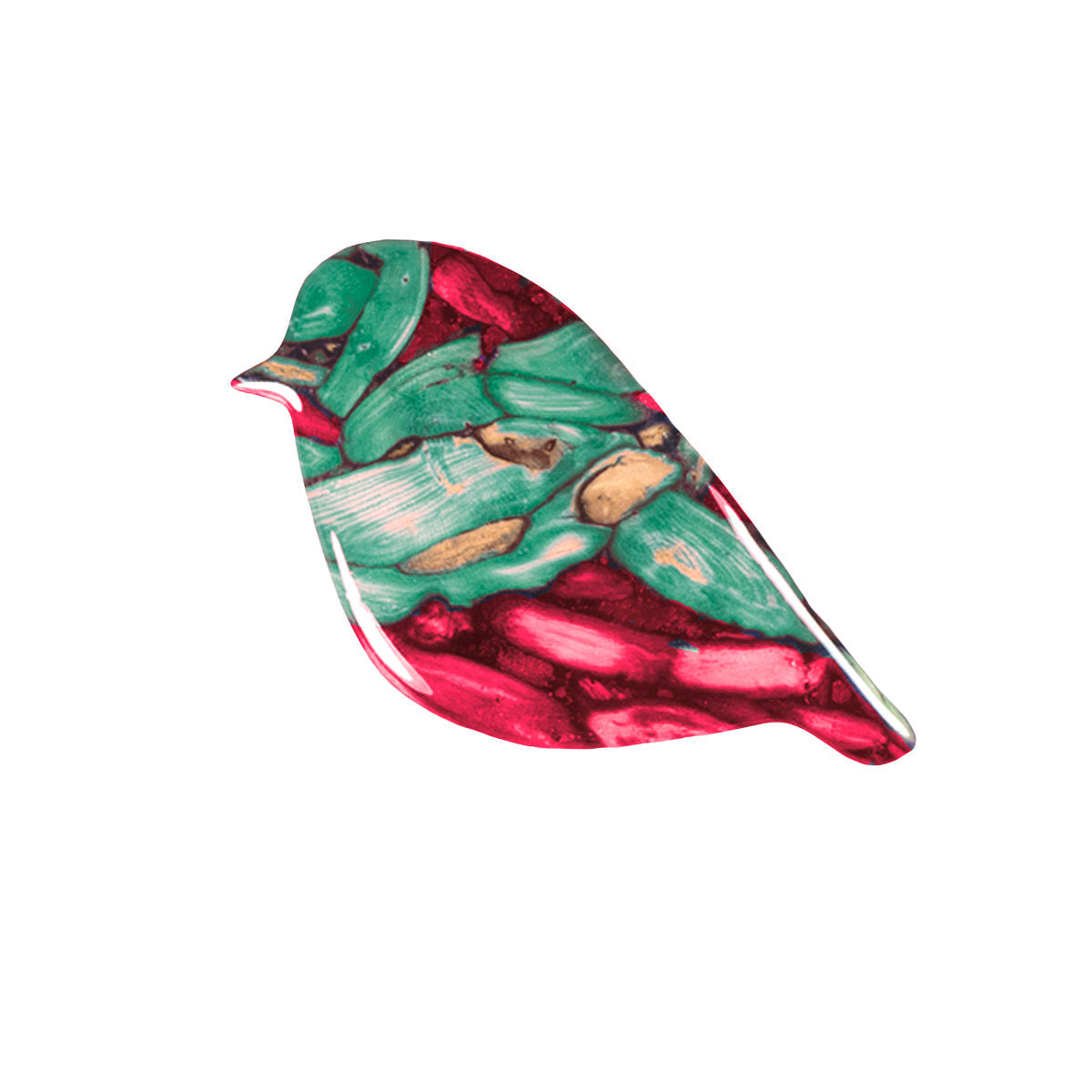 Heathergems Robin Brooch