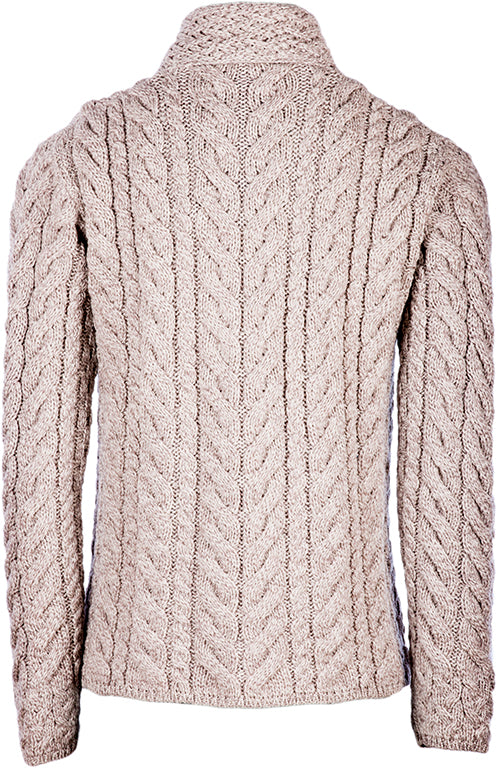 Aran Asymmetrical Cardigan