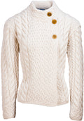 Aran Asymmetrical Cardigan