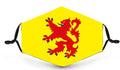 Lion Rampant Fabric Reusable Mask